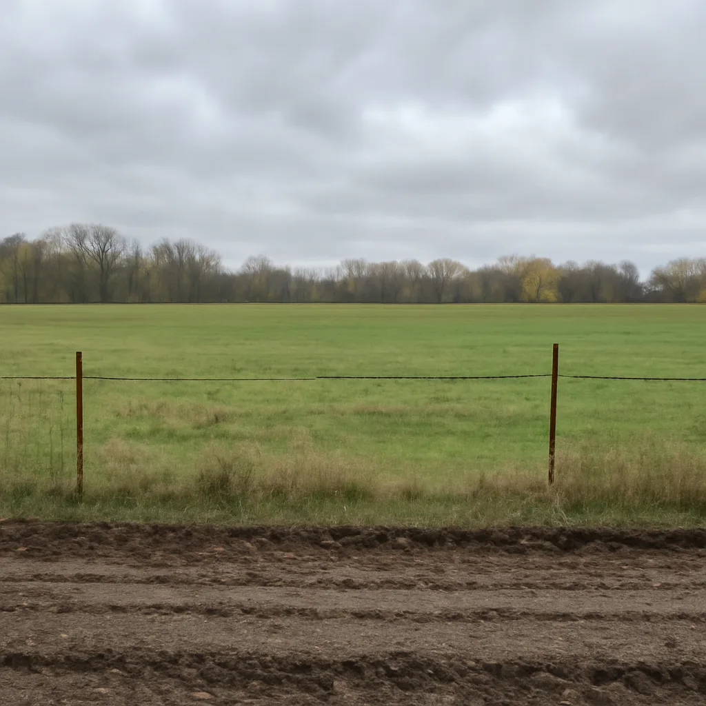 Rural acreage with open grassland and conifer forest in Buffalo, New York