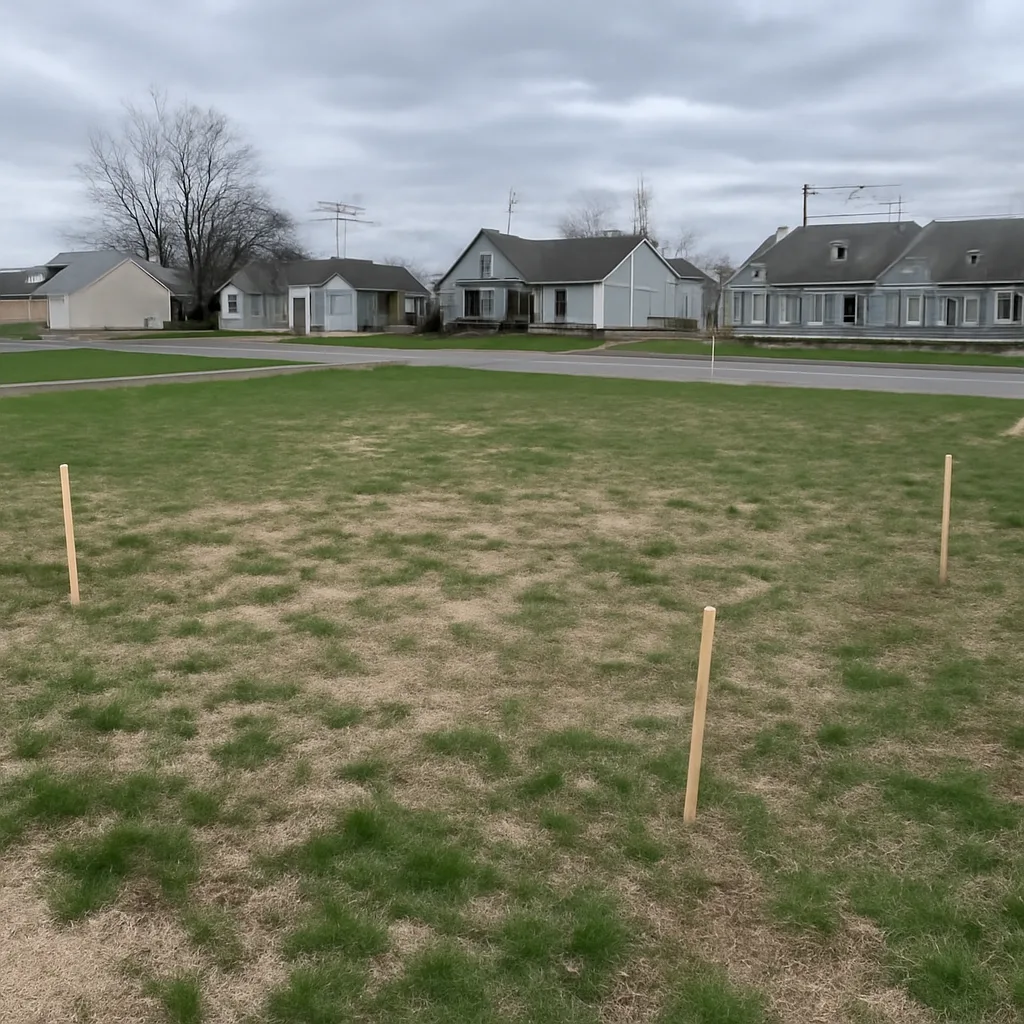 Cleared vacant residential lot for sale in Erie County, New York