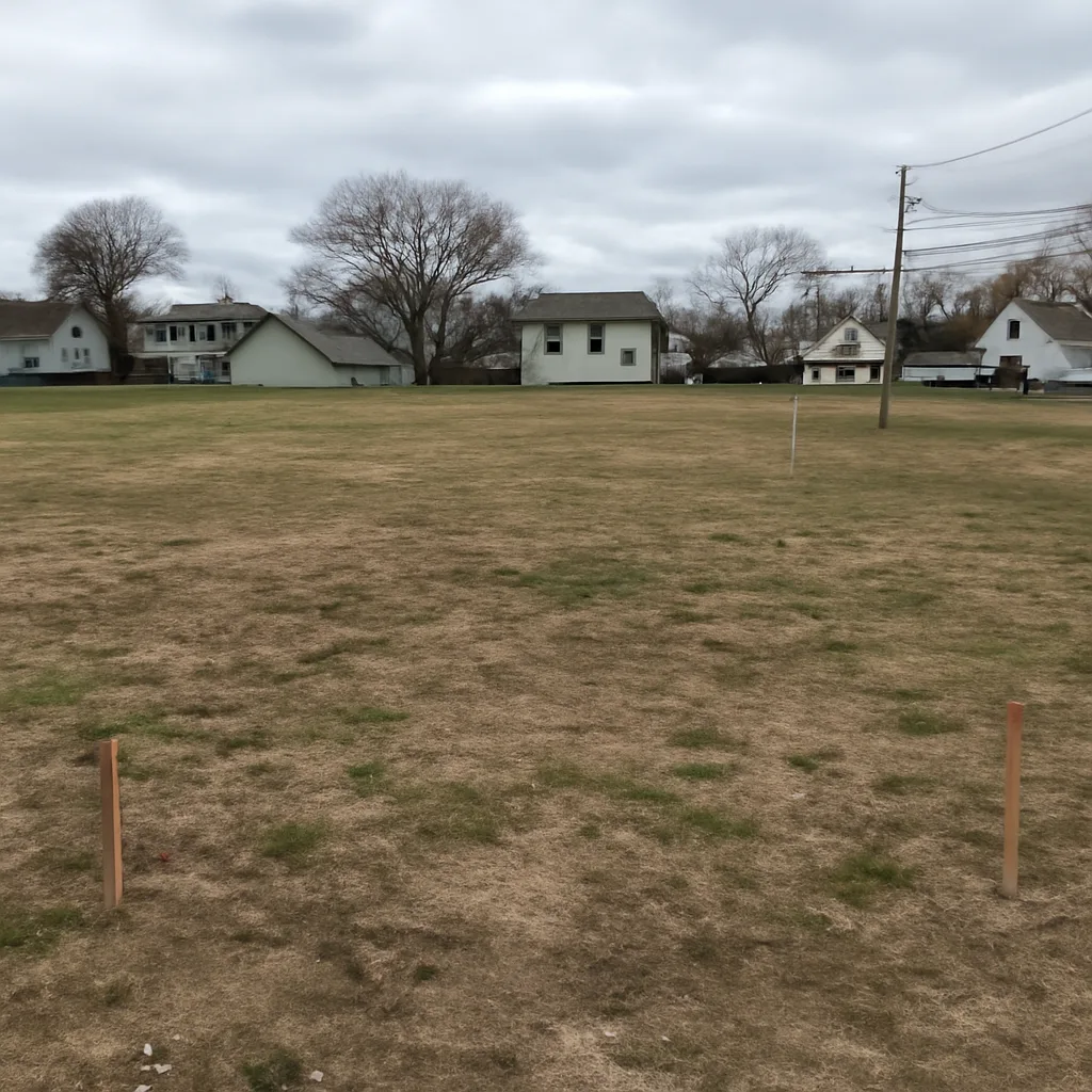 Cleared vacant residential lot for sale in Islip, New York
