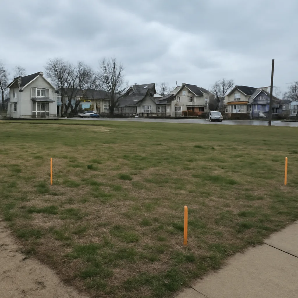 Cleared vacant residential lot for sale in Kingston, New York