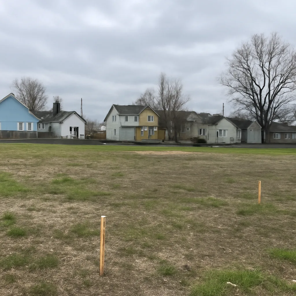 Cleared vacant residential lot for sale in Poughkeepsie, New York