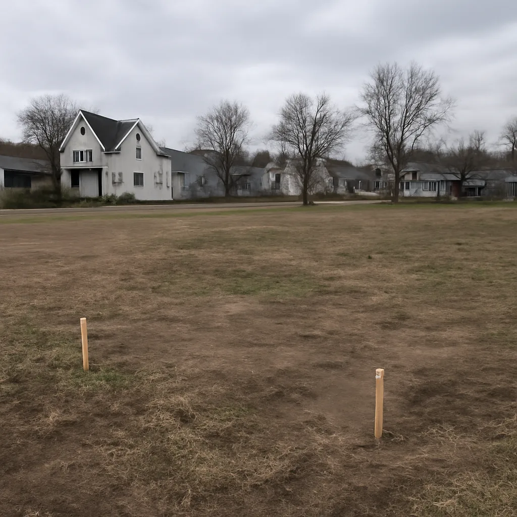 Cleared vacant residential lot for sale in Syracuse, New York