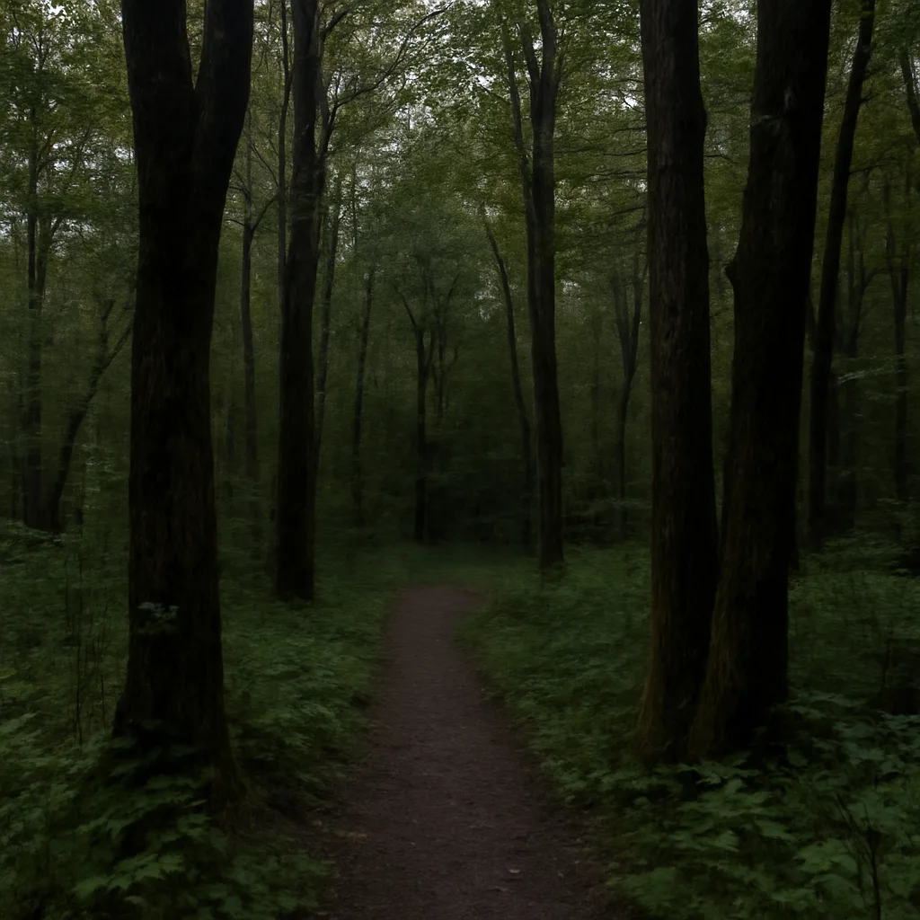 Wooded forest parcel in Buffalo, New York