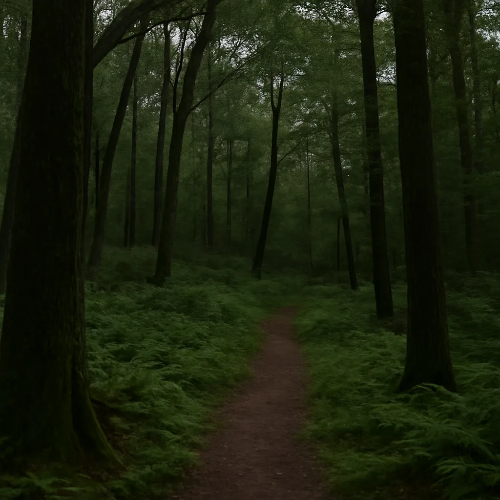 Wooded forest parcel in Huntington, New York