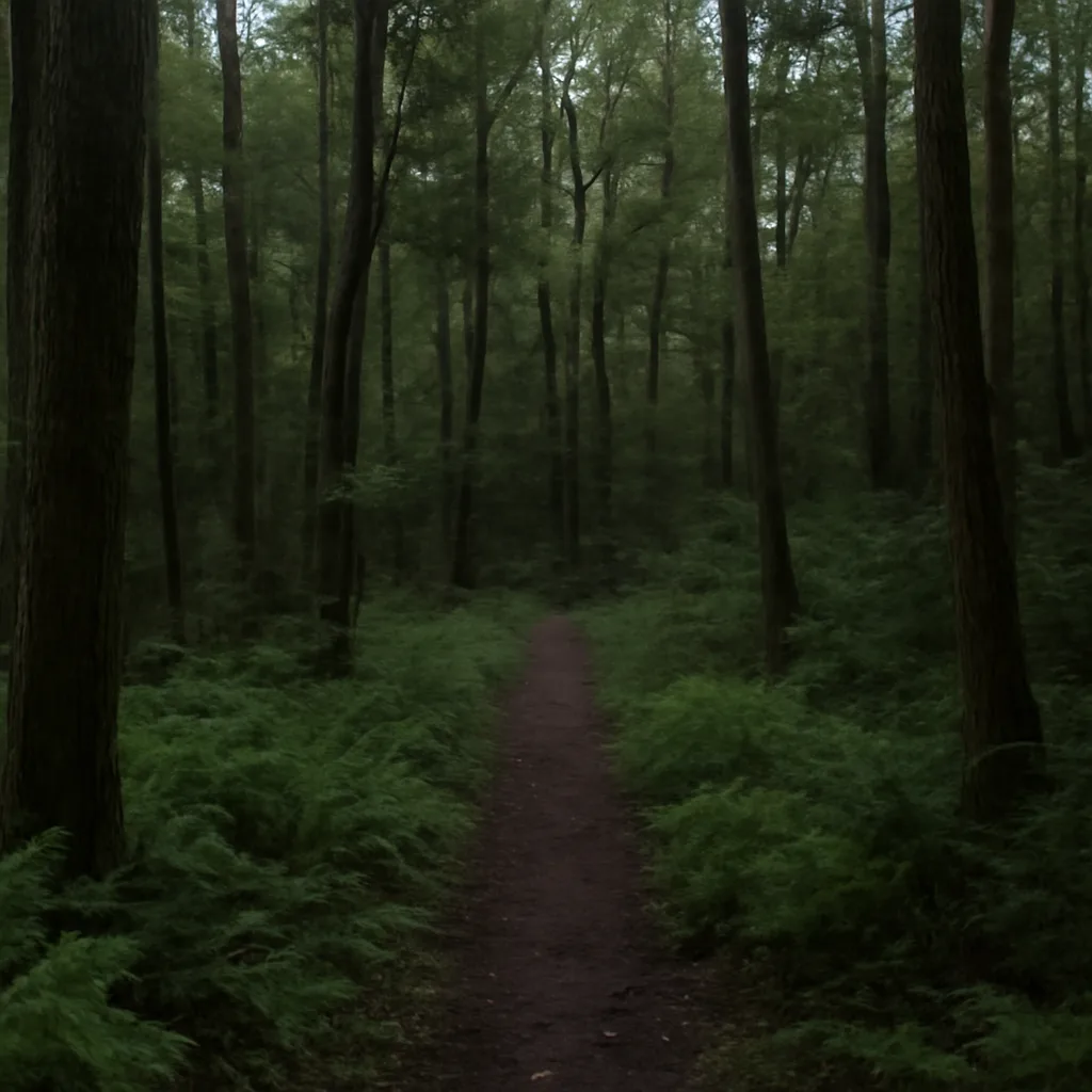 Wooded forest parcel in Islip, New York