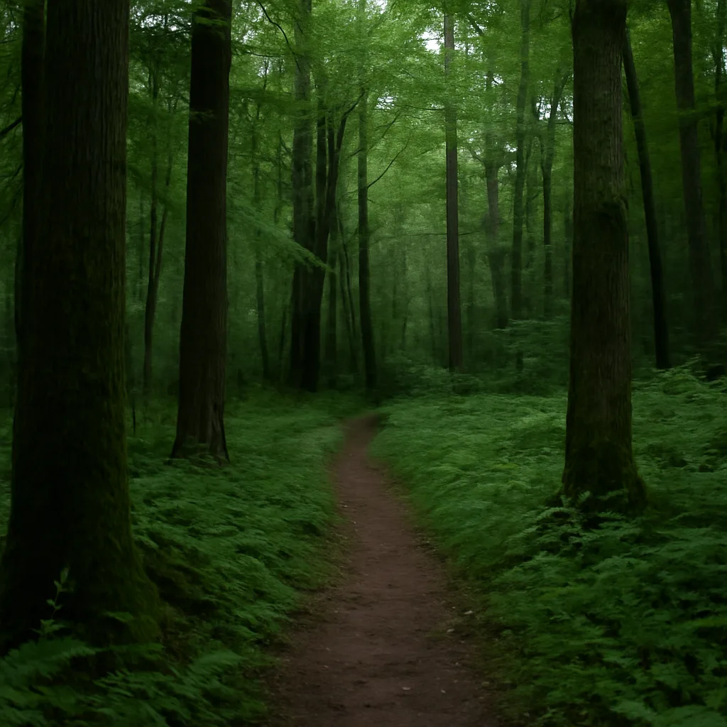 Wooded forest parcel in Kingston, New York