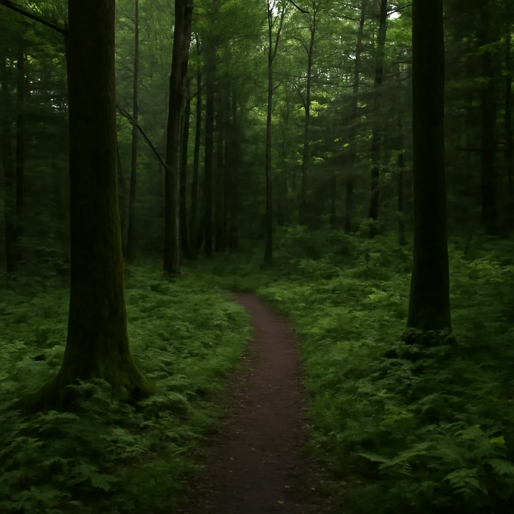 Wooded forest parcel in Middletown, New York