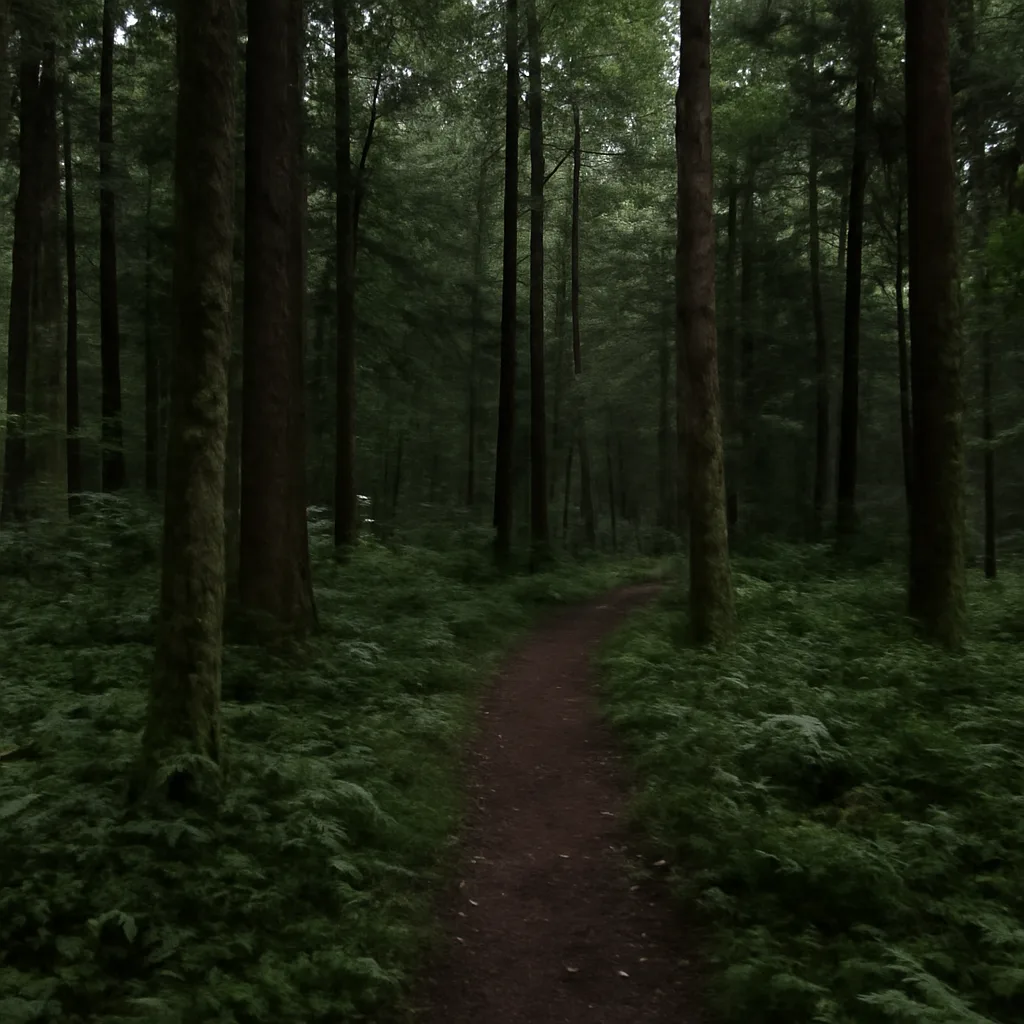 Wooded forest parcel in Monroe County, New York