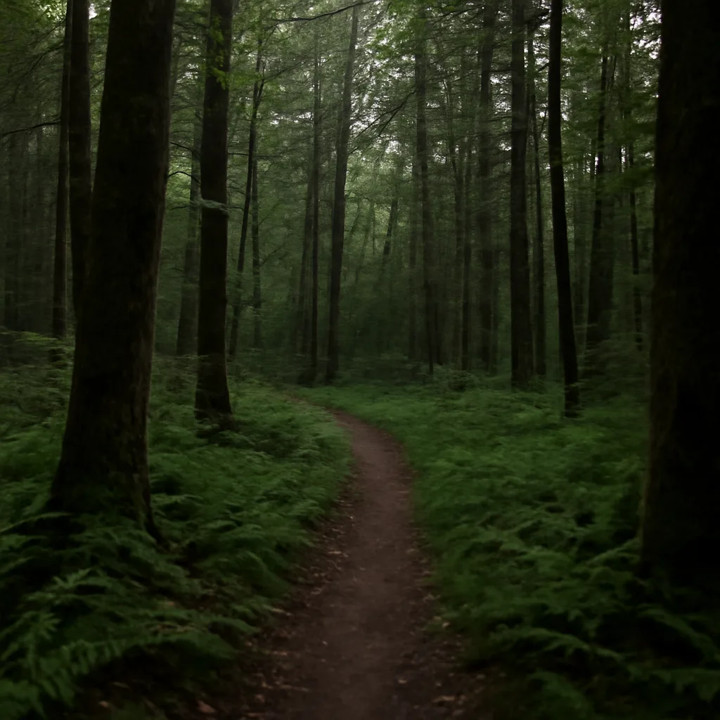 Wooded forest parcel in Saratoga County, New York