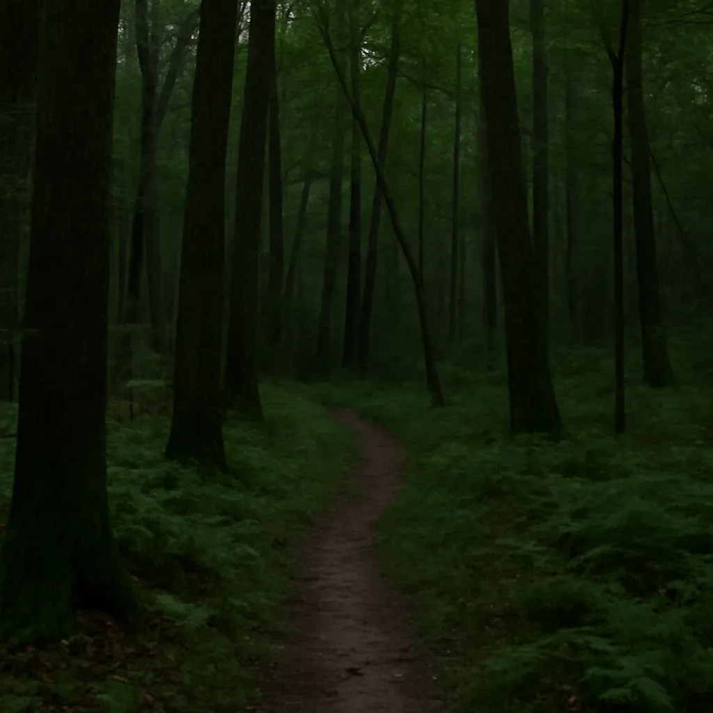 Wooded forest parcel in Suffolk County, New York