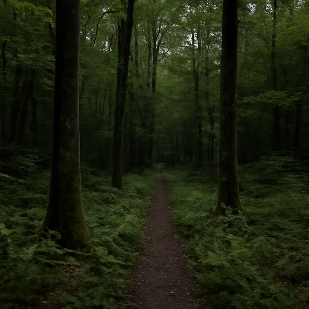 Wooded forest parcel in Ulster County, New York