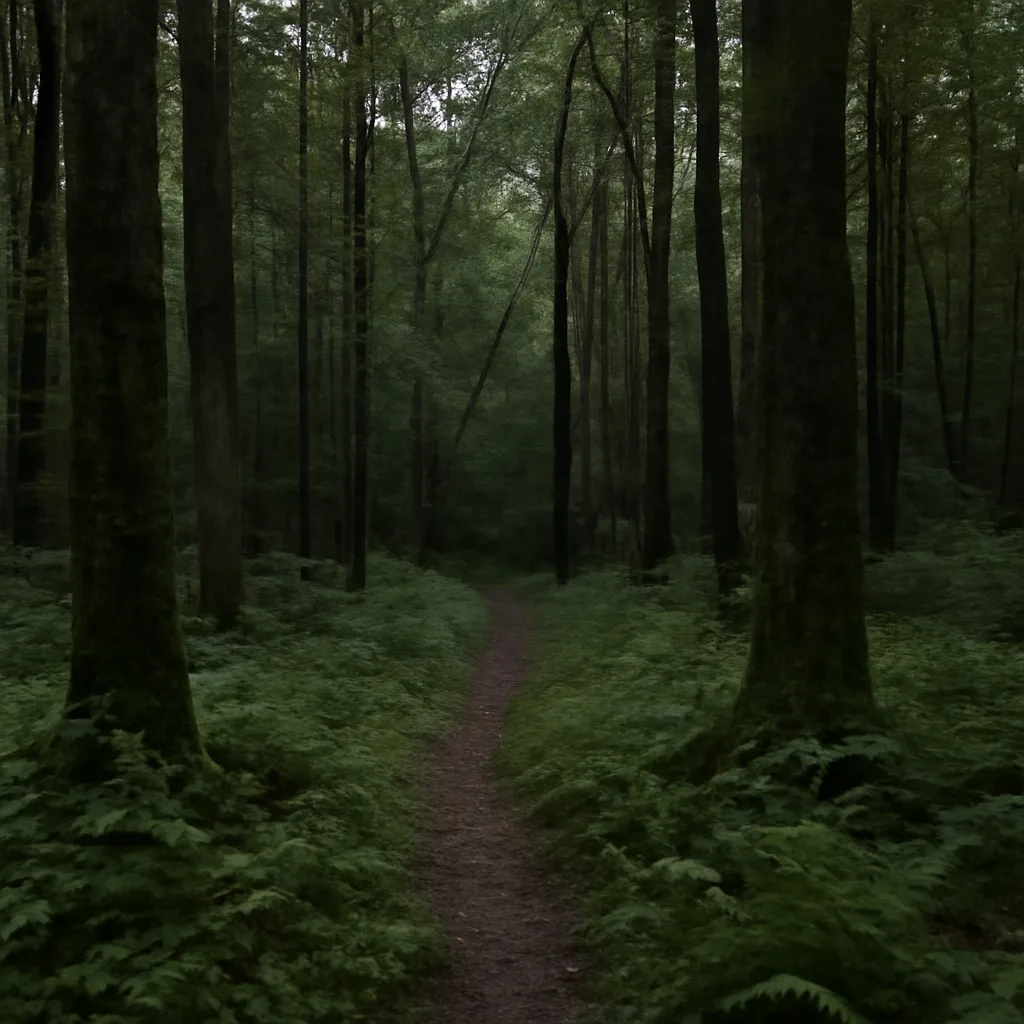 Wooded forest parcel in Westchester County, New York
