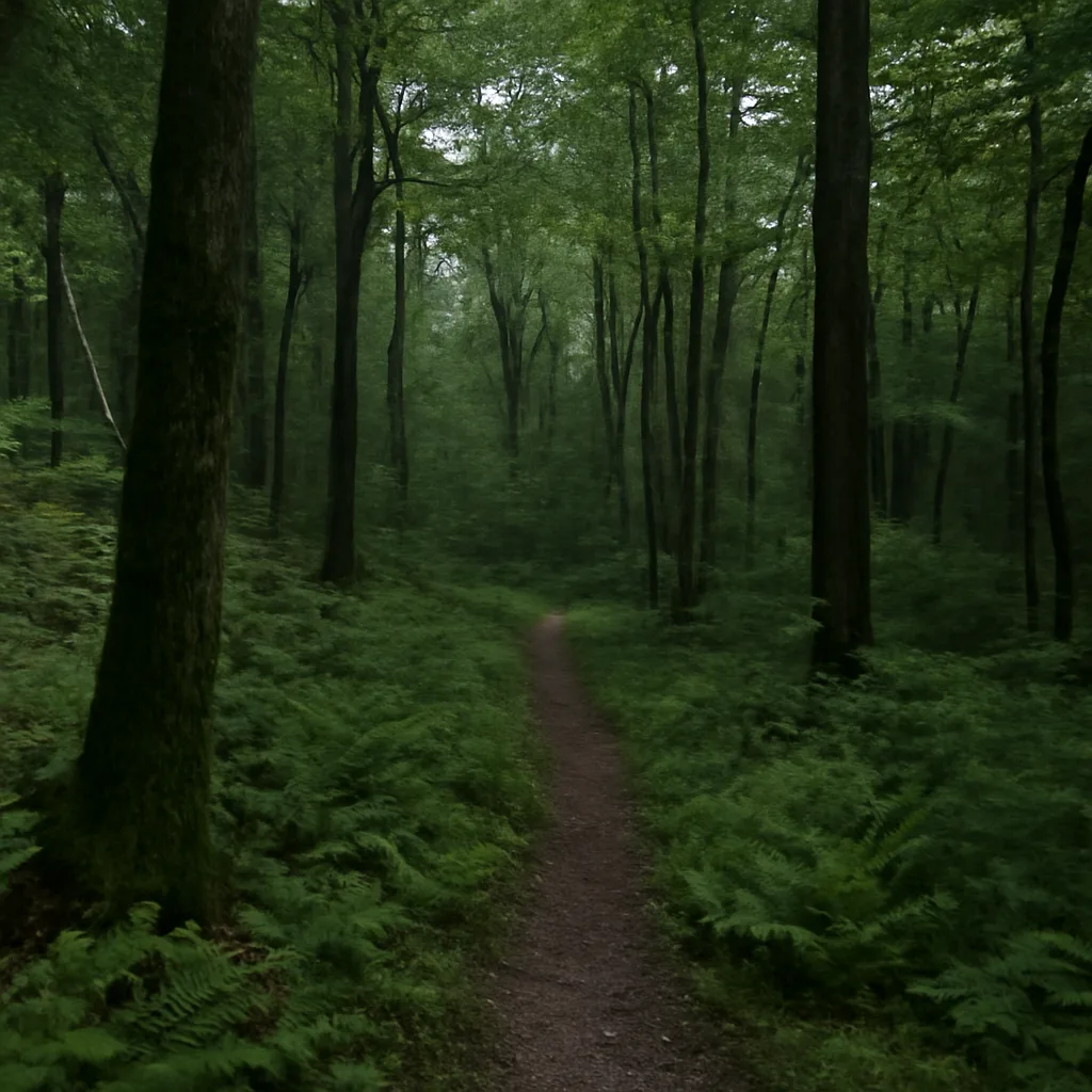 Wooded forest parcel in Yonkers, New York